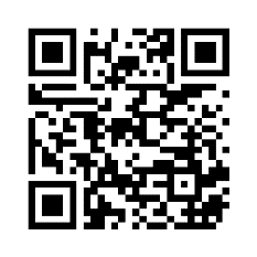 A qr code with the image of a person.